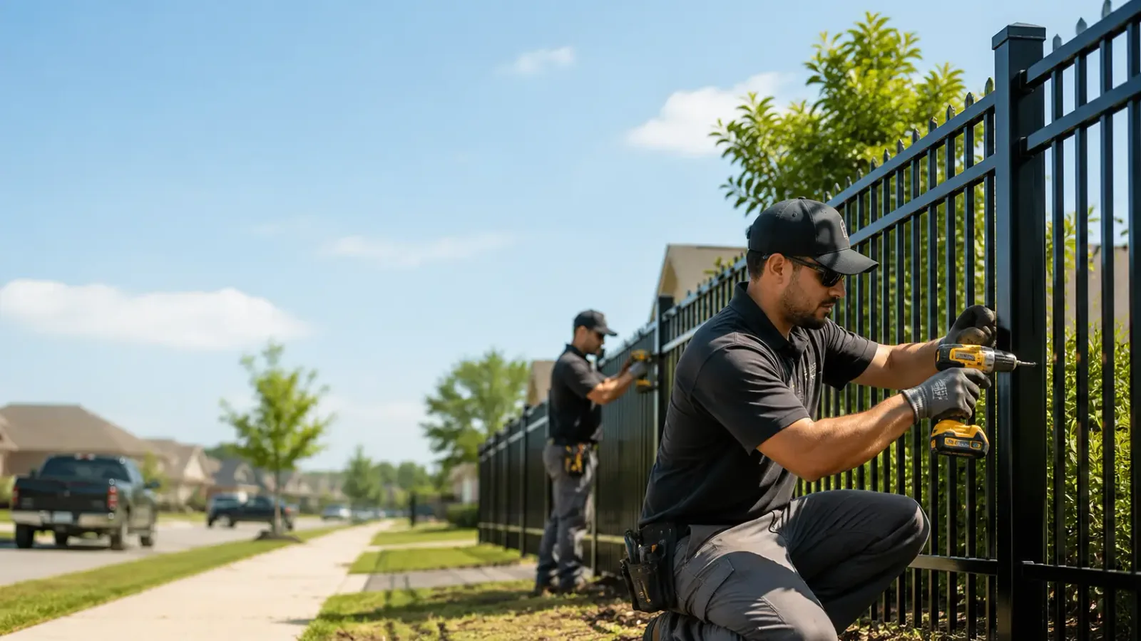 Metal Fence Installation in Aristes, PA
